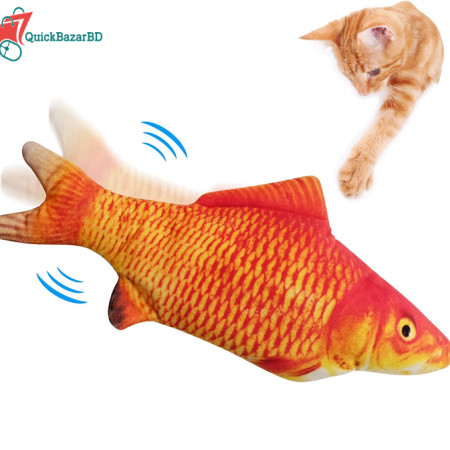 Dancing Fish Toy For Baby And Indoor Cats & Small Dogs -Red Fish