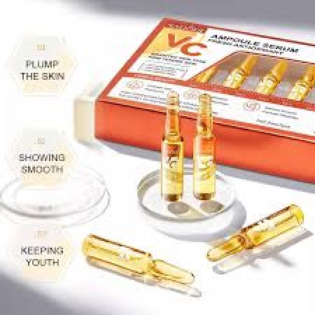 Sadoer VC Whitening Anti-Wrinkle Ampoule Face Serum: 7-Day Radiance Challenge