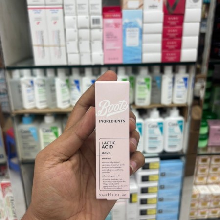 Boots Ingredients Lactic Acid Serum 30ml