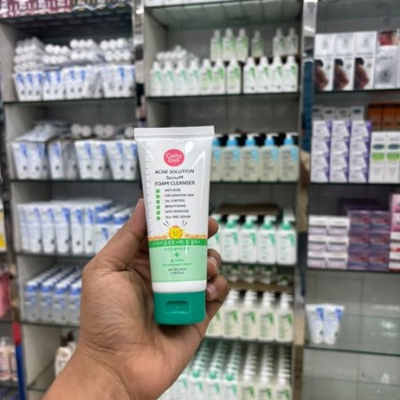 ACNE SOLUTION SERUM FOAM CLEANSER