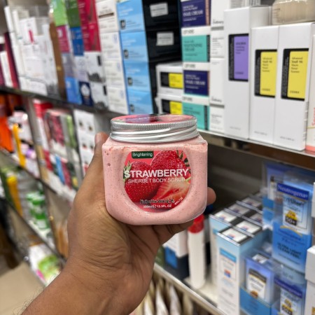 Strawberry Sherbet Body Scrub – 350ml